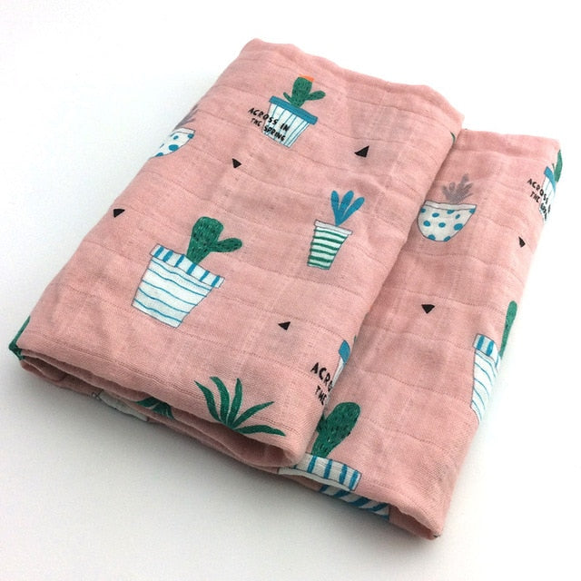 New Cotton Baby Blankets Newborn Soft Cotton Baby Blanket Muslin Swaddle Wrap Feeding Burp Cloth Towel Scarf Baby Stuff 58x58cm