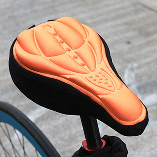 Bicycle Saddle 3D Soft Bike Seat Cover Comfortable Foam Seat Cushion Cycling Saddle for Bicycle Bike Accessories
