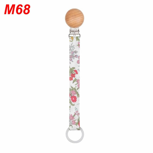 Cotton Linen Baby Pacifier Chain Clip Soother Nipple Holder Clasps Dummy  Attache Feeding Dropship