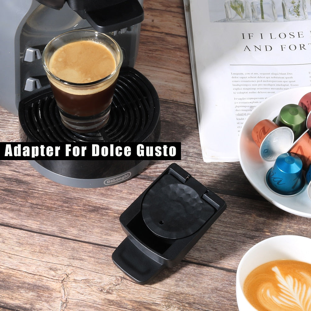 Capsule Adapter For Nespresso Original Capsules Convert To A Holder Compatible With Dolce Gusto Crema Maker