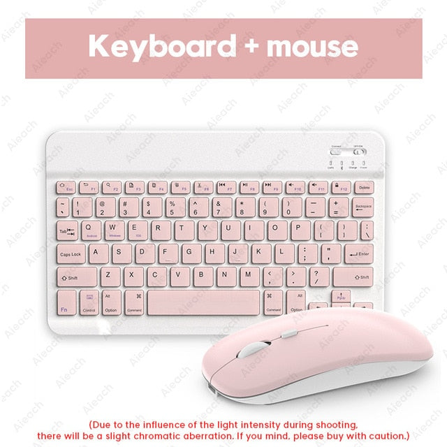 Bluetooth Keyboard and Mouse For Apple Teclado iPad Xiaomi Samsung Huawei Phone Tablet Wireless Keyboard For Android IOS Windows