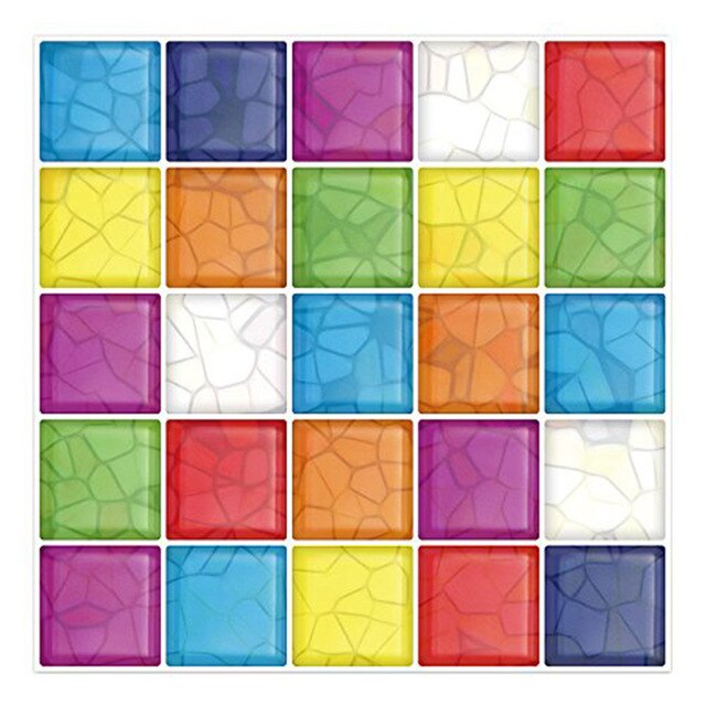 (Ship from USA) Stick Backsplash Tiles for Bathroom and Kitchen Peel and Stick Tile - Pack of 6 Pieces