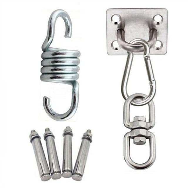 304 Stainless Steel Ceiling Hanging Kit Anchor Suspension Bracket Hook Hanger For Yoga Hammock Sex Swing Hanging Chair Sandbag