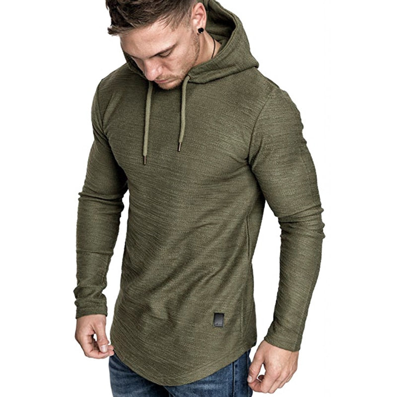 2021 New Men's Brand Solid Color Sweatshirt Fashion Men's Hoodie Spring And Autumn Winter Hip Hop Hoodie Male Long Sleeve M-3XL