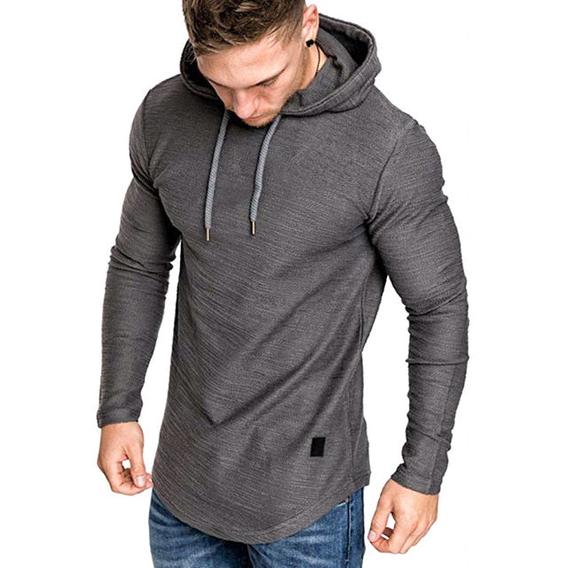 2021 New Men's Brand Solid Color Sweatshirt Fashion Men's Hoodie Spring And Autumn Winter Hip Hop Hoodie Male Long Sleeve M-3XL