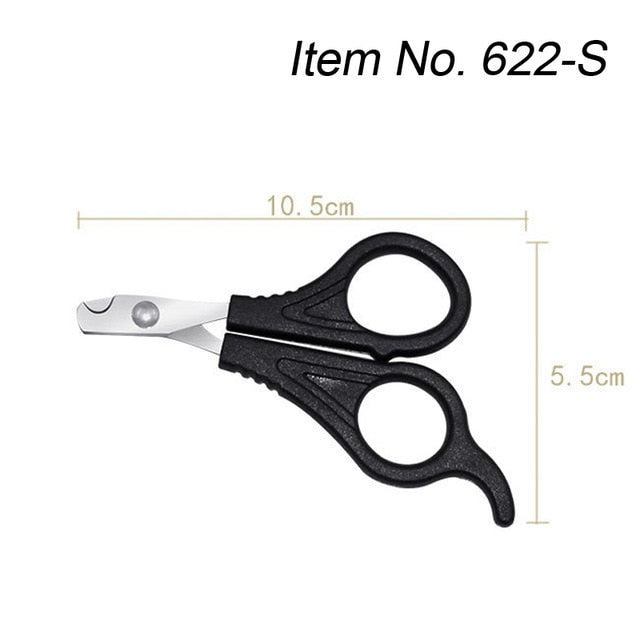 Professional Pet Cat Dog Nail Clipper Cutter With Sickle Stainless Steel Grooming Scissors Clippers for Pet Claws Dog Supplies