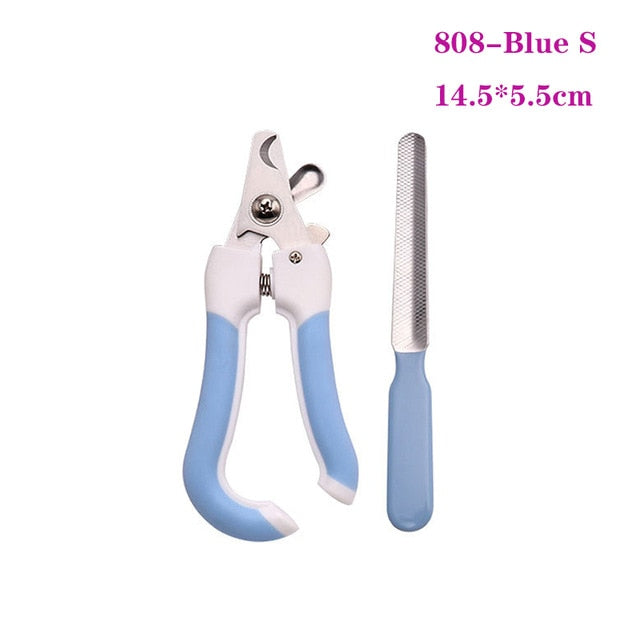 Professional Pet Cat Dog Nail Clipper Cutter With Sickle Stainless Steel Grooming Scissors Clippers for Pet Claws Dog Supplies