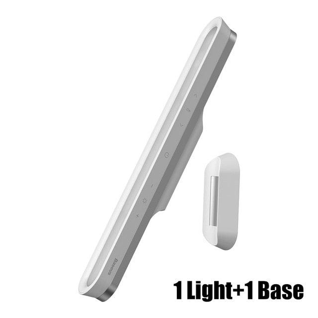 Baseus Desk Lamp Hanging Magnetic LED Table Lamp Chargeable Stepless Dimming Cabinet Light Night Light For Closet Wardrobe