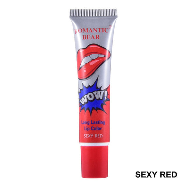 Amazing 6 Colors Peel Off Liquid Lipstick Waterproof Long Lasting Lip Gloss Mask Moisturizer Makeup Tear Pull Lip Lint Cosmetics