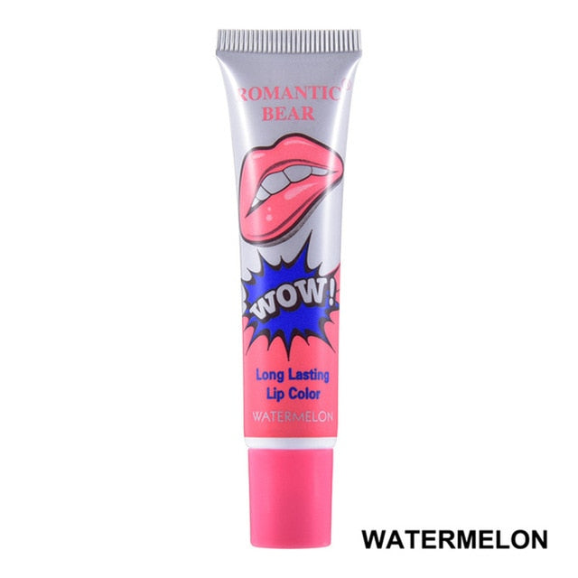 Amazing 6 Colors Peel Off Liquid Lipstick Waterproof Long Lasting Lip Gloss Mask Moisturizer Makeup Tear Pull Lip Lint Cosmetics