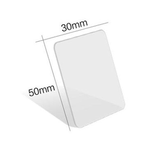 100Pcs Powerful Non-Mark Sticker Photo Wall Auxiliary Double-Sided Pendating Fixed Two-Sided Sticky Bathroom Waterproof Sticker