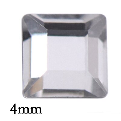 20pcs Crystal Nail Diamond Pixie Strass Clear Glass Rhinestones For 3D Nails Art Decorations Supplies Jewelry Rhinestone