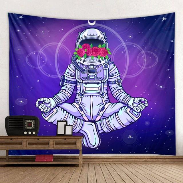 Large Tapestry White Black Sun Moon Mandala Tarot Tapestries Wall Hanging Celestial Hippie Wall Carpet Rugs Dorm Decor