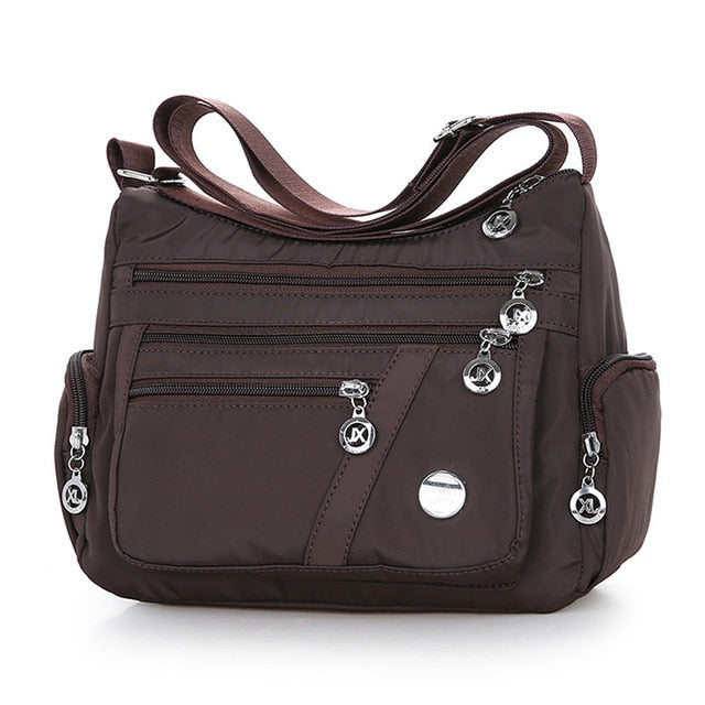 2020 Fashion Women Shoulder Messenger Bag Waterproof Nylon Oxford Crossbody Bag Handbags Large Capacity Travel Bags Purse Wallet
