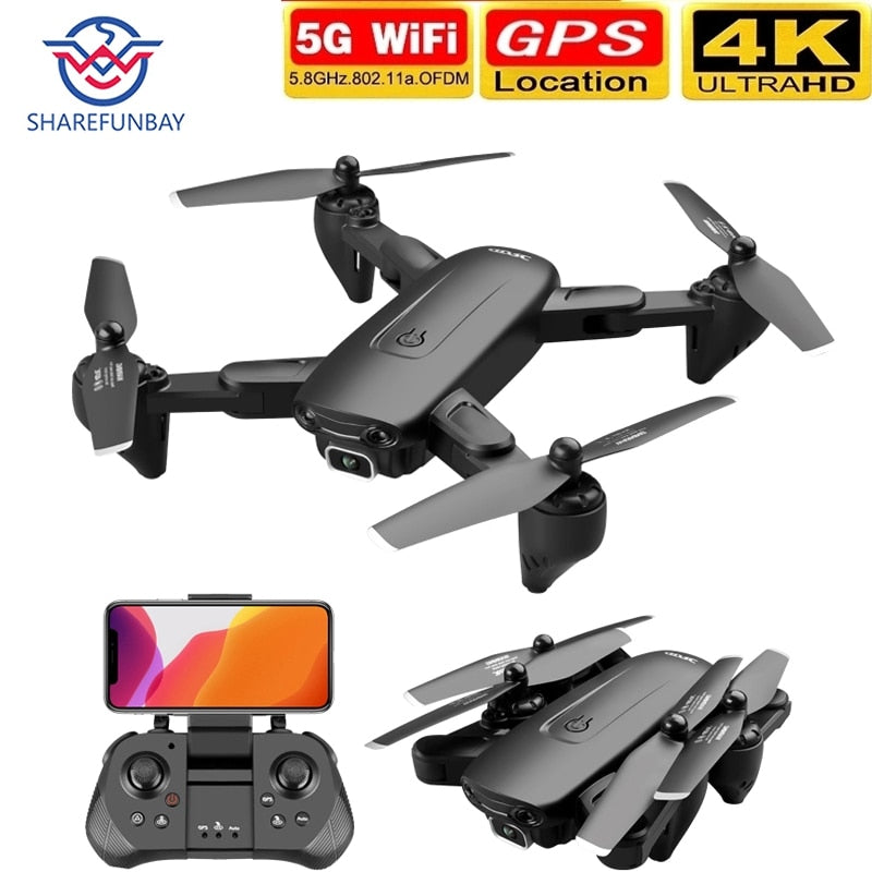 2021 NEW F6 Drone GPS 4K 5G WiFi Live Video FPV Quadrotor Flight 25 Minutes Rc Distance 1000m Drone HD Wide-Angle Dual Camera