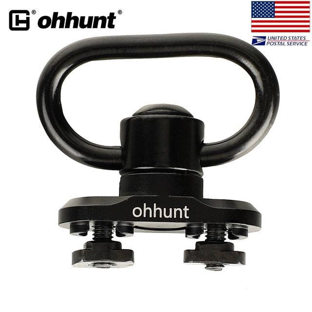 SHIP FROM USA Ohhunt Quick Detach QD Push Button Sling Swivel or M-LOK Sling Adapter
