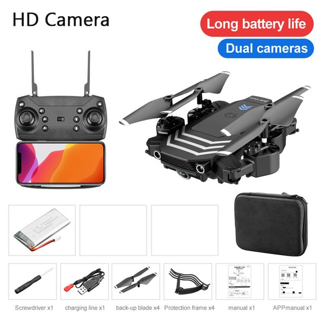 LS11 RC Drone 4K Quadcopter With Camera HD 1080P FPV Drones Foldable Dron Professional Altitude Hold Flying 18min Quadcopter Toy