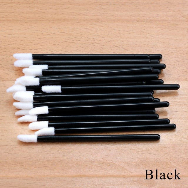 50pcs Disposable Eyelashes brush Individual Lash Removing Cleaning  Mascara Applicator Makeup Brushes For Eyelash Extension Tool