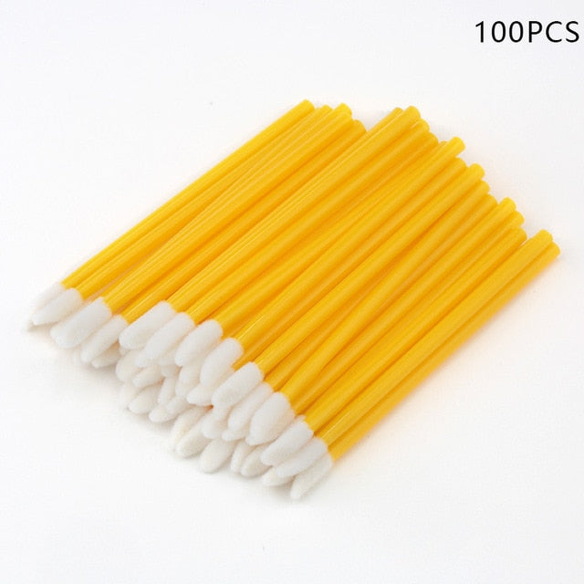 50pcs Disposable Eyelashes brush Individual Lash Removing Cleaning  Mascara Applicator Makeup Brushes For Eyelash Extension Tool