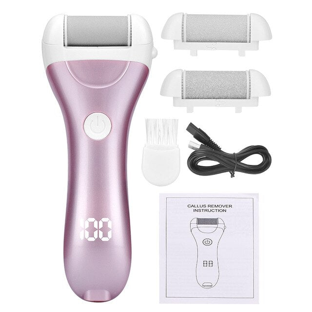 New USB Charged Electric Foot File for Heels Grinding Pedicure Tools Professional Foot Care Tool Dead Hard Skin Callus Remover