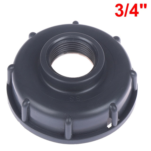 Durable Ibc Tank Fittings S60X6 Coarse Threaded Cap 60Mm Female Thread To 1/2 ", 3/4", 1 "Adapter Connector