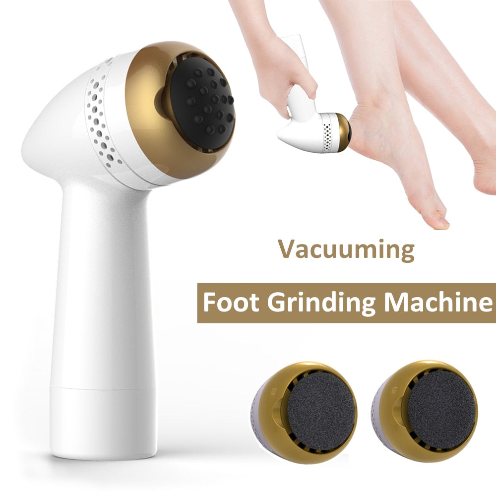Electric Pedicure Tools Foot Care Tool Pedicura Velvet Smooth Machine Callus Remover Foot File for Foot Heel Skin Massage head