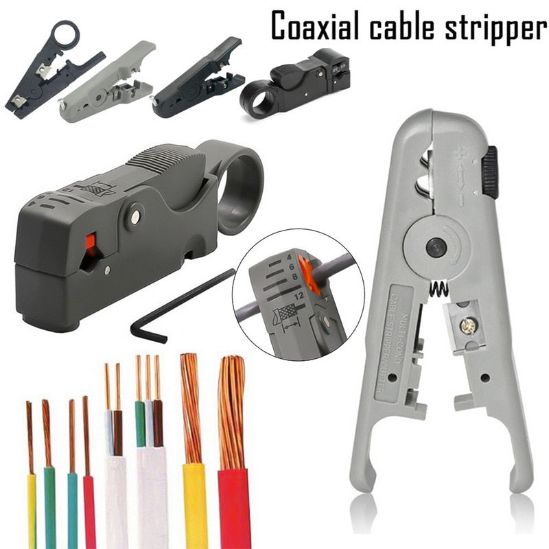 1pc Automatic Stripping Pliers Wire Stripper Multi-tool crimping pliers cable Tools Cable Stripper Decrustation Pliers