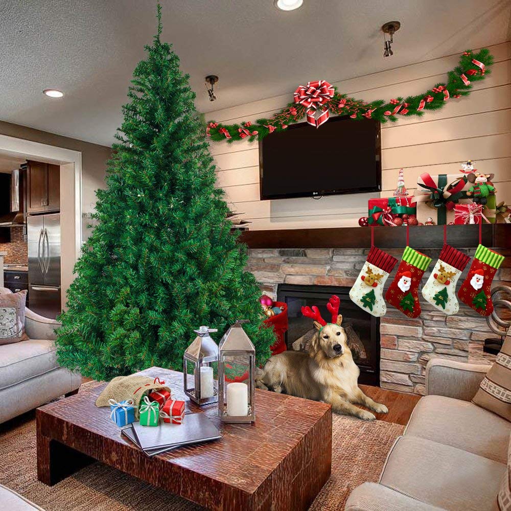 Ship from USA Christmas decoration tree PVC material 90 CM New Artificial Christmas tree indoor reusable Christmas tree