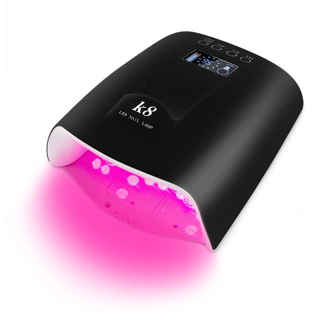 Cordless UV LED Nail Lamp Rechargeable Nail Dryer For All Gels Polish Sun Light Infrared Sensing LCD Timer Smart Manicure