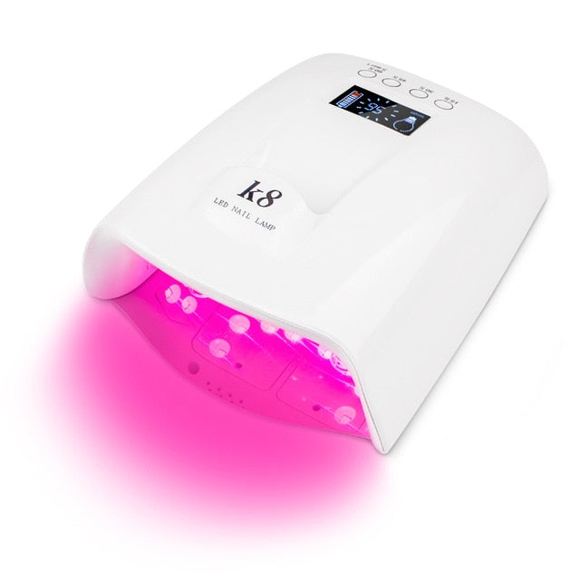 Cordless UV LED Nail Lamp Rechargeable Nail Dryer For All Gels Polish Sun Light Infrared Sensing LCD Timer Smart Manicure