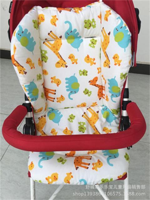 Cotton Baby Stroller Cushion Highchair Cushions Dining Chair Matress Summer Mat Universal Stroller Accessory For Four Seasons