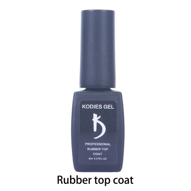 KODIES GEL Varnish Semi Permanent UV Nail Polish 8ML Neon Color Painting Gellak Lack Base Coat Top Coat Matte for Nails Supplies