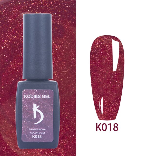 KODIES GEL Varnish Semi Permanent UV Nail Polish 8ML Neon Color Painting Gellak Lack Base Coat Top Coat Matte for Nails Supplies