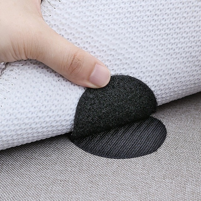 20pcs/10 Pairs Anti Curling Carpet Tape Rug Gripper Carpet Sofa and Sheets in Place and Keep the Corners Flat
