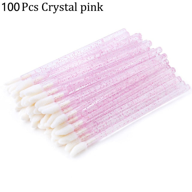 50pcs Disposable Eyelashes brush Individual Lash Removing Cleaning  Mascara Applicator Makeup Brushes For Eyelash Extension Tool