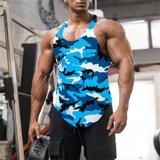 Gym Tank Top Men Fitness Clothing Mens Bodybuilding Tank Tops Summer Gym Clothing for Male Sleeveless Vest Shirts Plus Size