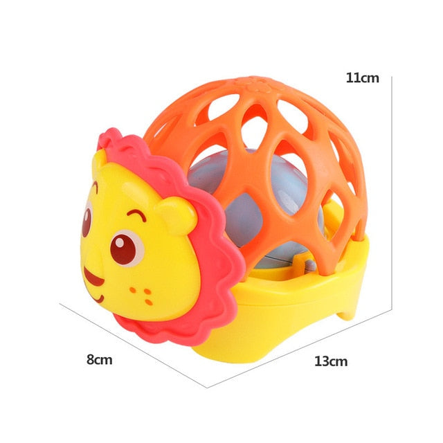 Baby Toys 0 12 Months Baby Rattle Ball Safe Newborn Rattle Toys Soft Silicone Baby Teether Educational Rattle Teether Toys Gifts