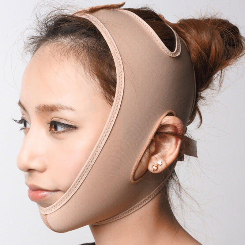 Face V Shaper Facial Slimming Bandage Relaxation Lift Up Belt Shape Lift Reduce Double Chin Face Thining Band Massage Hot Sale