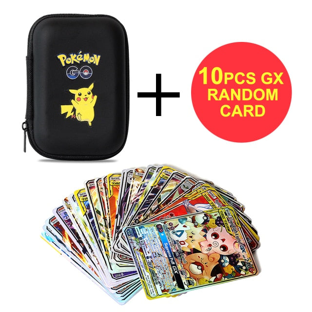 54PCS/BOX SUN&MOON TEAM UP GX MEGA Pokemon Shining Card Game Battle Carte Trading Cards Game Children Pokemons Toys For Children