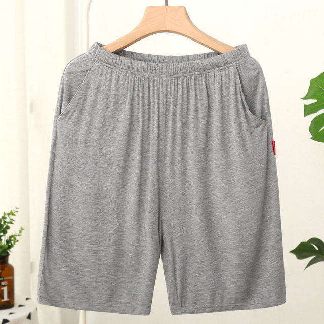 Homme Short Mens Jogging Casual Sweatpant Men Plus Size 6XL Breathable Home shorts Beach Solid Cotton Shorts Men Striped Panties