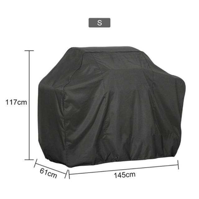 1PC 190T/210D BBQ Cover Anti-Dust Waterproof Weber Heavy Duty Charbroil Grill Cover Rain Protective Barbecue Cover Round