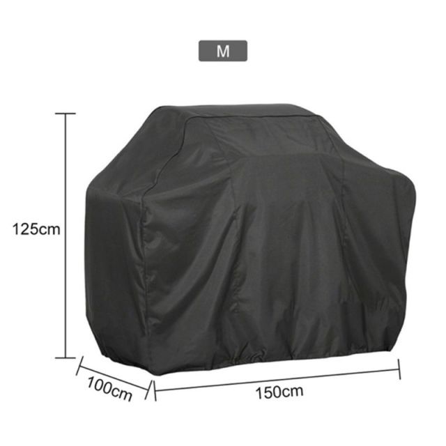 1PC 190T/210D BBQ Cover Anti-Dust Waterproof Weber Heavy Duty Charbroil Grill Cover Rain Protective Barbecue Cover Round