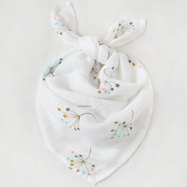 70%bamboo+30% Cotton Muslin Swaddles Wrap Burpy Towel Scraf Bibs Muslin Baby Blankets Newborn Diaper Pielucha 60*60cm