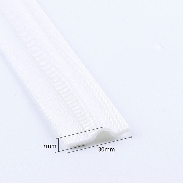 4M Self Adhesive Window Door Seal Strip mousse acoustic soundproof foam seal tape Weather Stripping gap Filler Window Hardware