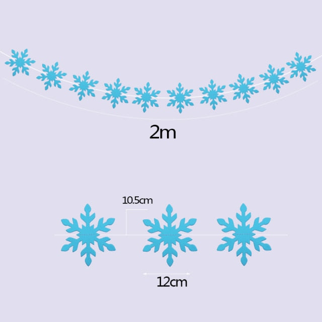 Snowflake Decorative Party Supplies Snow Confetti Latex Balloon Number Foil Balloon for Kids Birthday Summer Winter Decorations