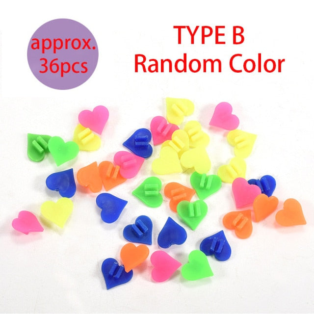 36PCS Bicycle Wheel Spoke Beads Colorful Decorations Clips Baby Children Kid Gifts Cycling Bike Bicycle Accessories
