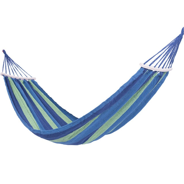 Hanging Hammock Indoor Travel Outdoor Camping Home Bedroom Hammock Lazy Chair Swing Chair Thick Canvas Portable Hammocks