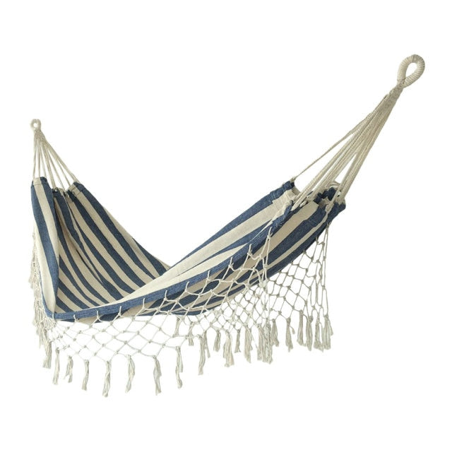 200cm * 150cm Hammock Macrame Hamacs Boho Decoration Home Decor Fringe Deluxe Double Hammock Net Chair Indoor Hanging Swing