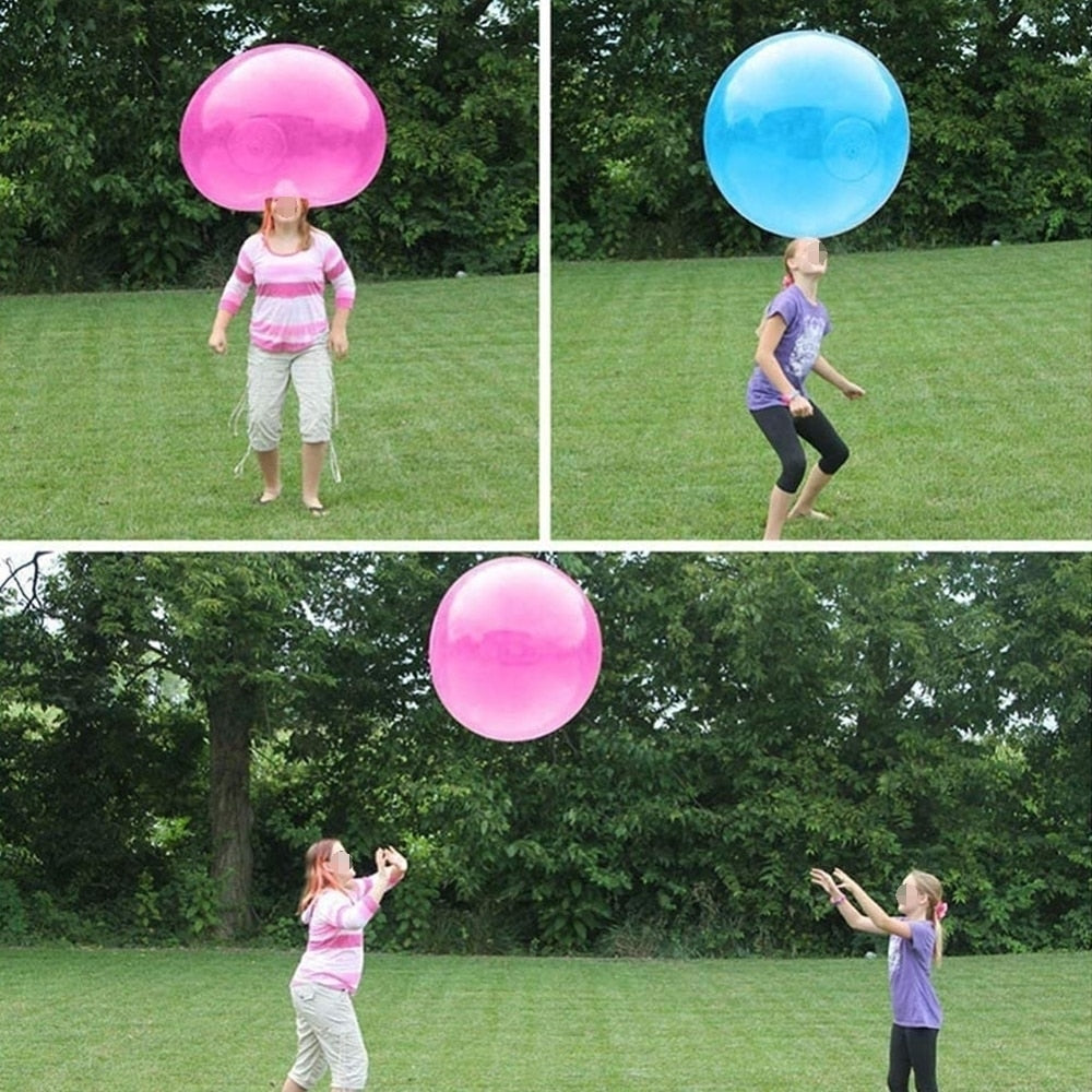 Creative Magic Ball Bubble Giant Amazing Bubble Ball Blow Up Balloons Toy Fun Party Garden Summer Game Bubble Ball Stress Ball