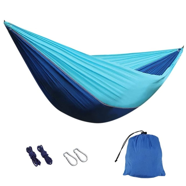 Hanging Hammock Indoor Travel Outdoor Camping Home Bedroom Hammock Lazy Chair Swing Chair Thick Canvas Portable Hammocks